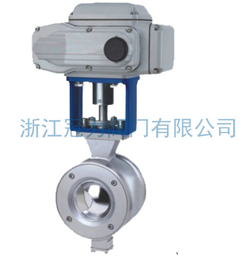電動V型球閥的廣泛應用